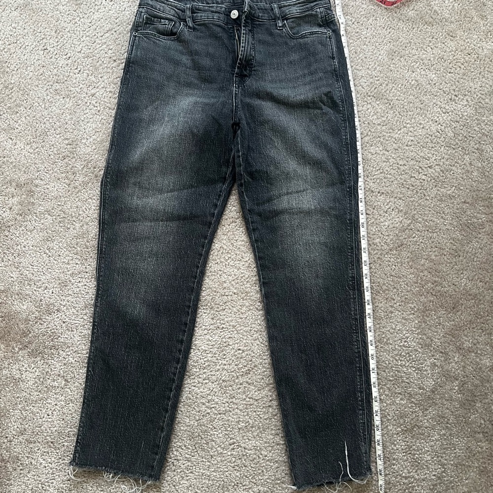 Old Navy Dark Gray Women's Ankle Jeans